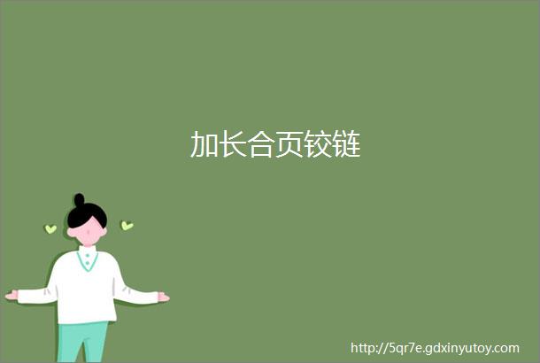 加长合页铰链