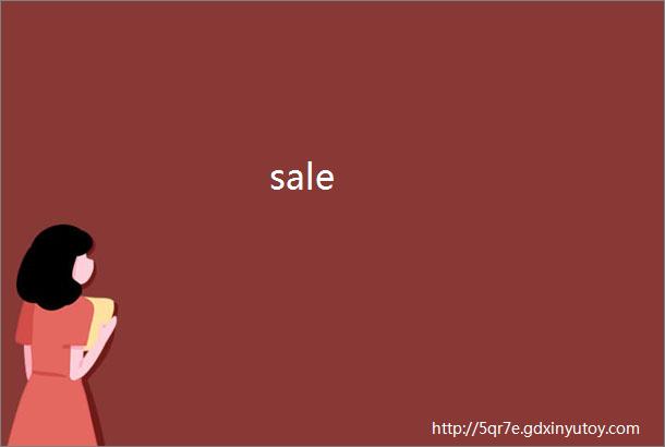 sale